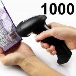 1000 Retail Barcodes (13- Digit, 100% Unique Series, Check Digit Verified) For Billing In Shop/Mall/Modern Retail
