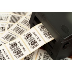 33mm X 10mm Barcode Label Printed Set Of 1000 Labels