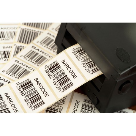 38mm X 20mm Barcode Label Printed Set Of 1000 Labels