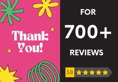 700+ FIVE STAR Review On Google