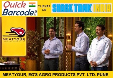 QuickBarcode.com Clients On Shark Tank India