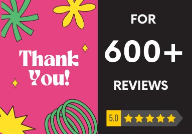 600+ FIVE STAR Review On Google